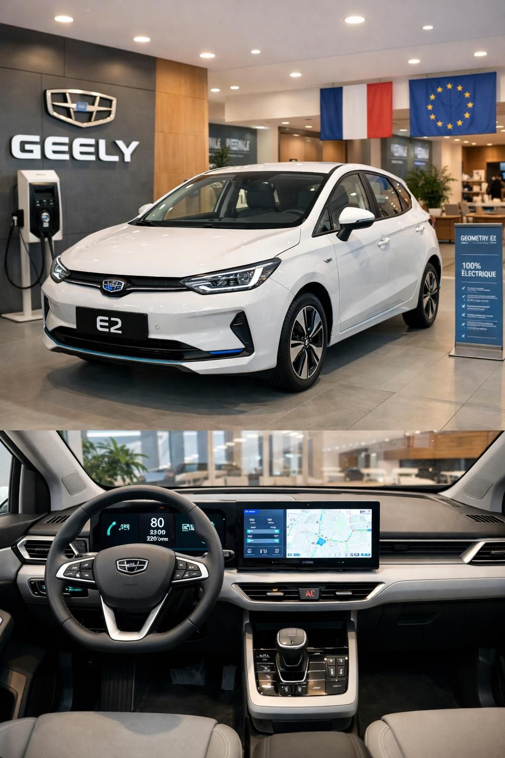 Geely E2 : la nouvelle concurrente chinoise à petit prix face à la Renault R5, menace-t-elle le marché français ? découvrez la geely e2, la nouvelle voiture chinoise abordable qui rivalise avec la renault r5. analyse de son impact potentiel sur le marché automobile français.