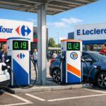 Hausse prévue de l'électricité : Carrefour et Leclerc s'affrontent en abaissant les tarifs de recharge pour véhicules électriques découvrez comment carrefour et leclerc ripostent à la hausse prévue de l'électricité en proposant des tarifs de recharge pour véhicules électriques plus avantageux, créant une compétition bénéfique pour les consommateurs.