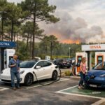 Incendies en Gironde : découvrez les stations Electra et Izivia offrant la recharge gratuite pour votre véhicule électrique incendies en gironde : profitez des stations electra et izivia proposant la recharge gratuite pour votre véhicule électrique, pour continuer vos déplacements en toute sérénité.