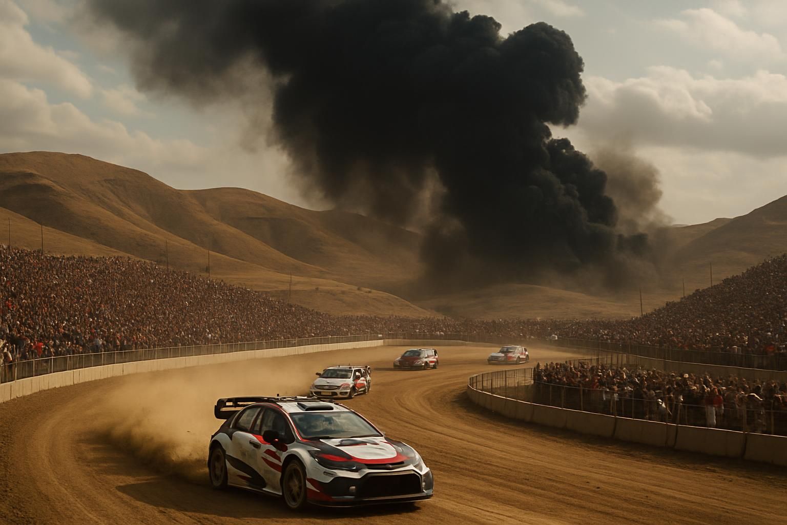 La guerre au Moyen-Orient : une ombre persistante sur la finale du WRC découvrez comment la guerre au moyen-orient continue d'influencer la finale du wrc, mêlant tensions géopolitiques et passion pour le rallye dans un contexte unique.