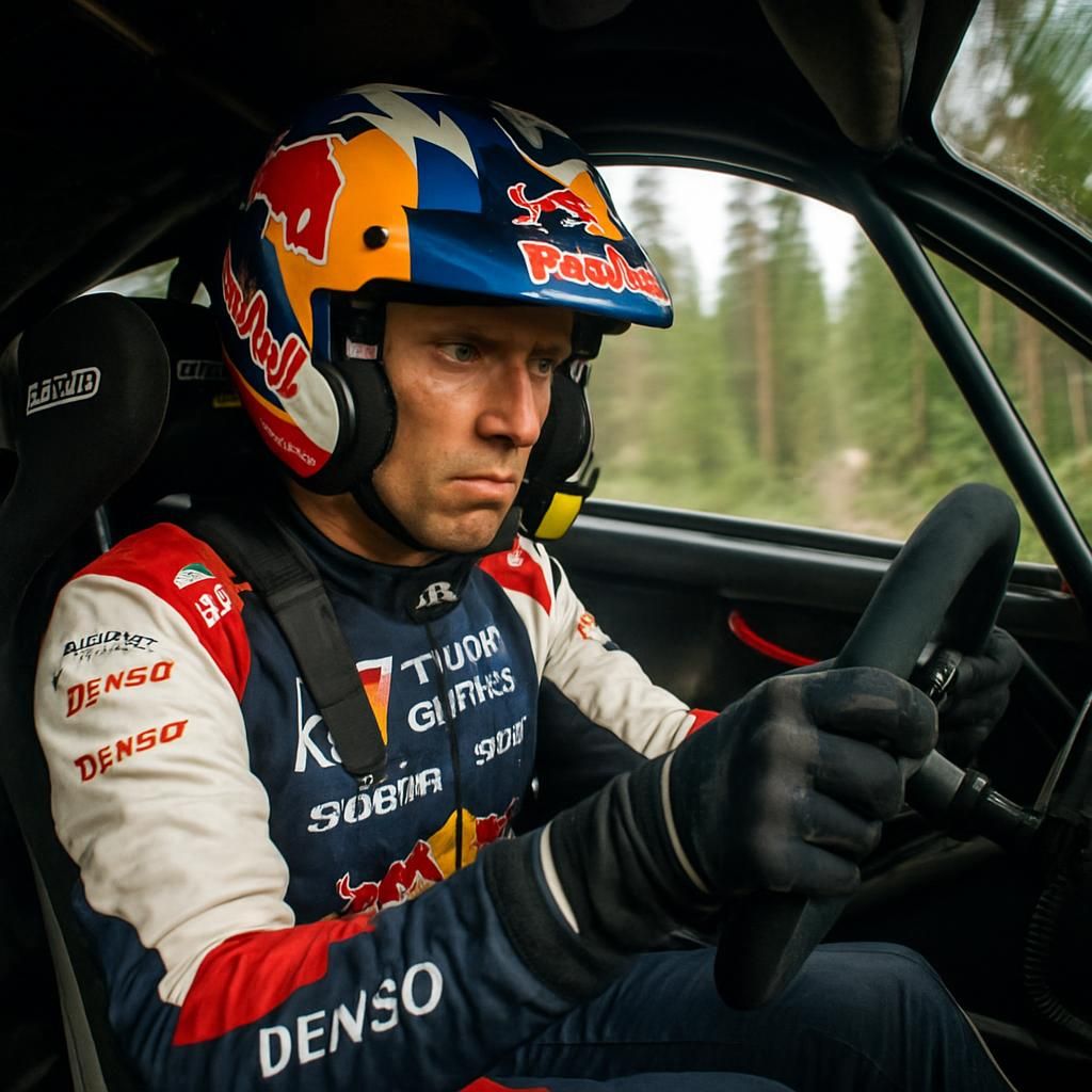 ogier confirme son engagement jusqu'à la fin de la saison malgré son récent accident, démontrant détermination et passion pour la compétition.