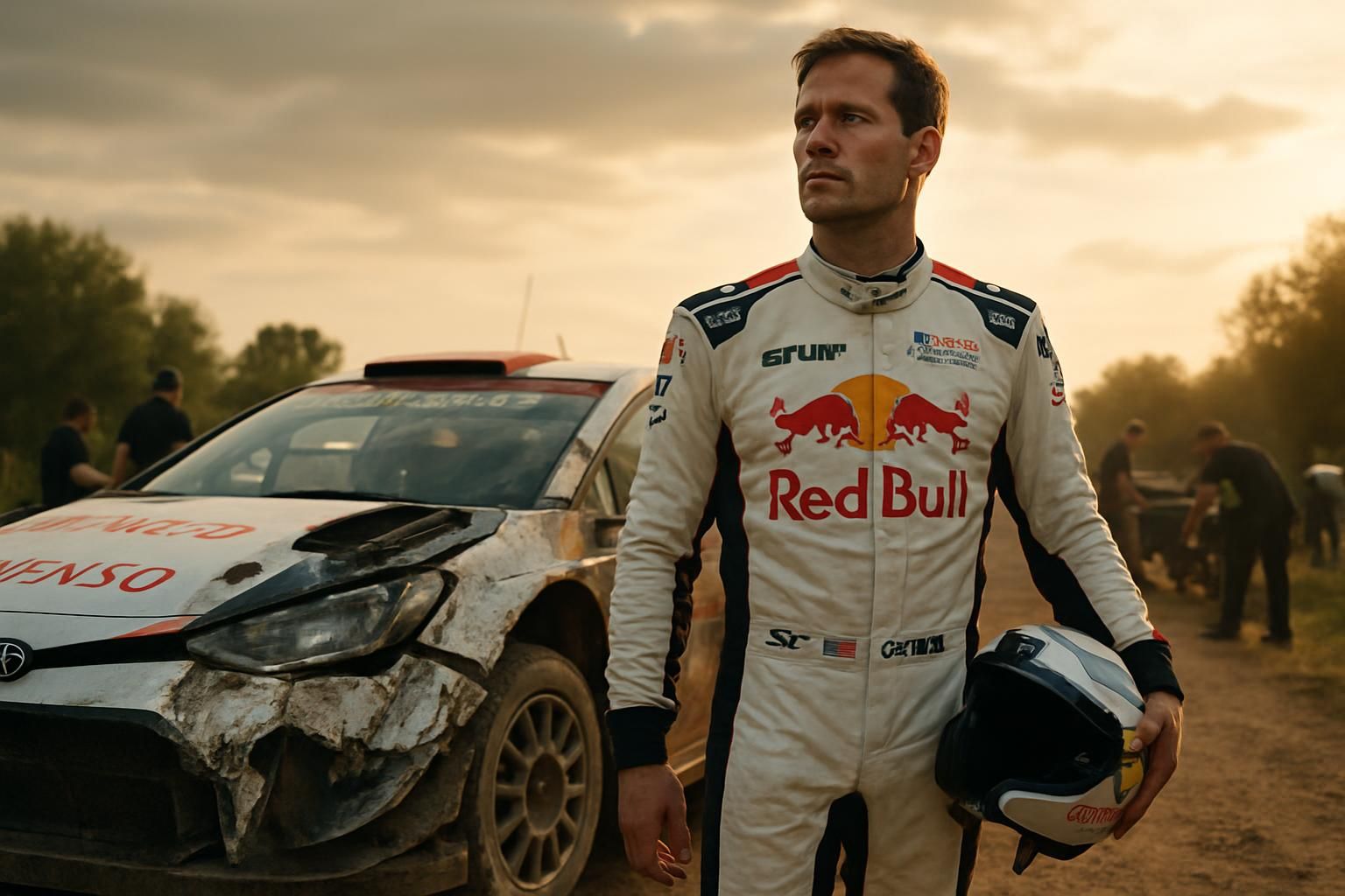 ogier réaffirme son engagement jusqu'à la fin de la saison malgré son récent accident, montrant sa détermination et son esprit combatif.