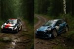 ogier maîtrise les difficultés en finlande et évite les pièges, tandis que fourmaux fait face à de lourdes pertes lors de ce rallye spectaculaire.