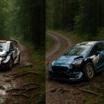 ogier maîtrise les difficultés en finlande et évite les pièges, tandis que fourmaux fait face à de lourdes pertes lors de ce rallye spectaculaire.