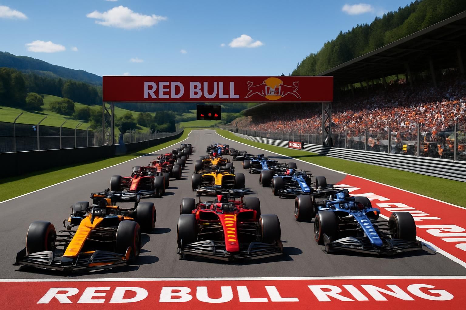 Qualifications du Grand Prix d’Autriche 2026 : Russell décroche la pole dans le chaos, Verstappen percute le mur ! revivez les qualifications du grand prix d’autriche 2026 où george russell s'empare de la pole position dans une séance chaotique, marquée par un accident spectaculaire de max verstappen contre le mur.