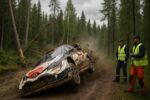 découvrez les détails de la violente sortie d’ogier lors de la 17e spéciale du rallye de finlande, qui a conduit à une suspension brutale de l'étape.