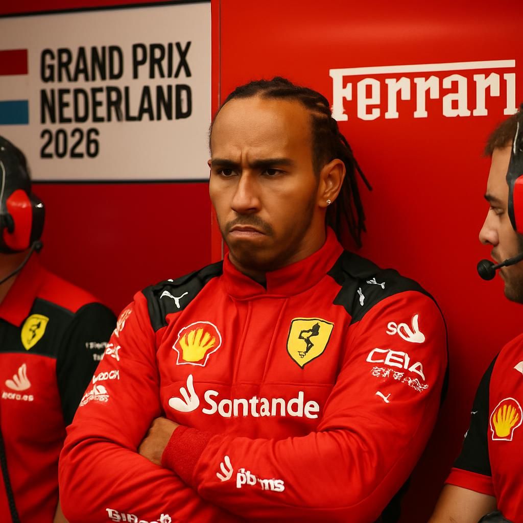 lewis hamilton exprime son mécontentement face aux stratégies controversées de ferrari lors du grand prix des pays-bas 2026, dénonçant une utilisation injuste comme cobaye.
