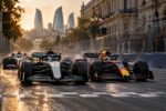grand prix d’azerbaïdjan 2026 : russell s’impose de justesse devant verstappen, tandis qu’hadjar décroche le podium. consultez le classement complet.