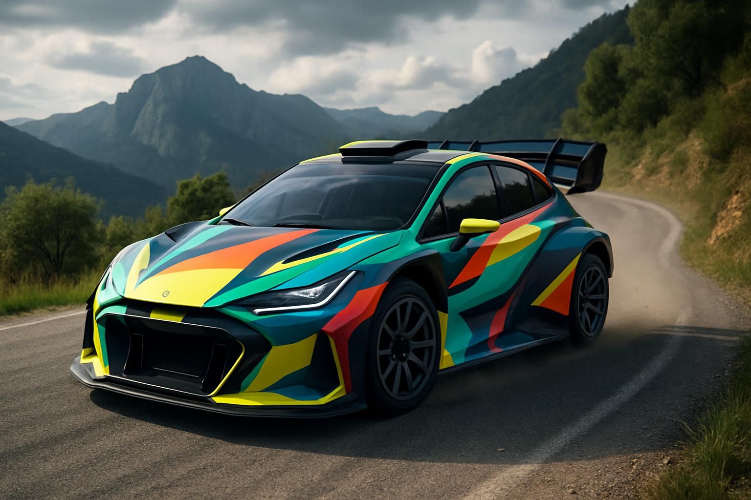 découvrez la nouvelle wrc dévoilée par project rally one, une voiture innovante préparée pour dominer la saison 2027 du championnat du monde des rallyes.
