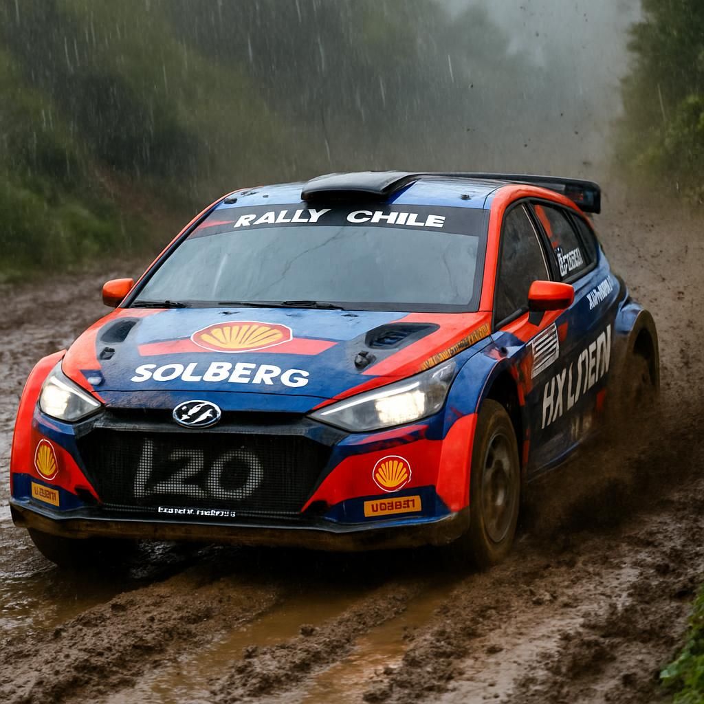 Solberg prend les commandes d'un Rallye du Chili bouleversé par les averses nocturnes découvrez comment solberg prend les commandes du rallye du chili, une compétition marquée par des averses nocturnes qui ont bouleversé le déroulement de la course.