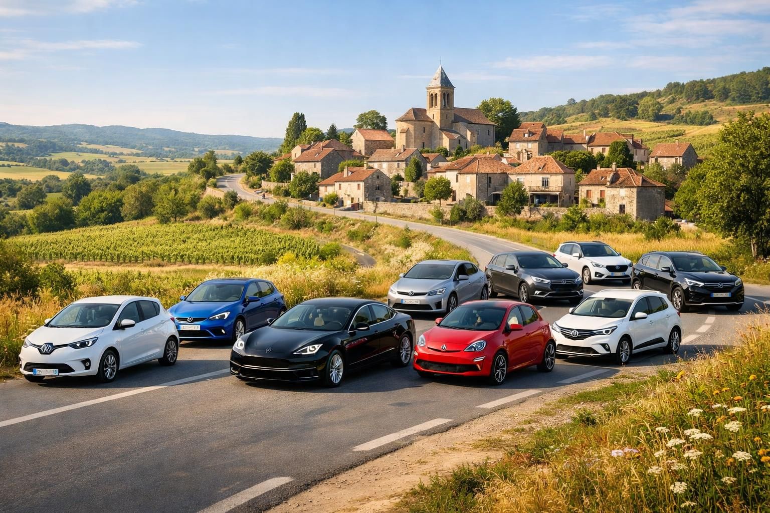 découvrez le top 10 des voitures électriques les plus populaires sur les routes françaises cet été, alliant performance, autonomie et design innovant.
