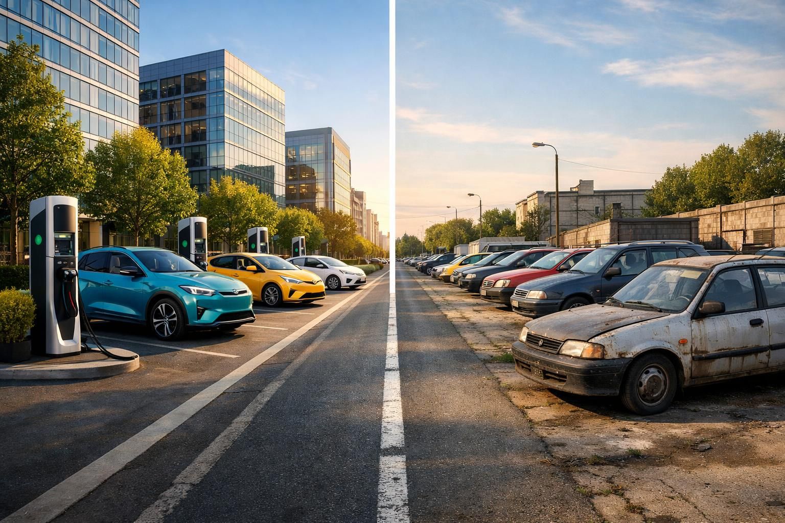 Voitures électriques en pleine expansion et marché de l'occasion vieillissant : comprendre la fracture majeure de l'automobile en France découvrez comment la croissance rapide des voitures électriques bouleverse le marché automobile français, face à un marché de l'occasion en déclin, et comprenez les enjeux majeurs de cette transition.
