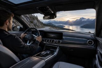 découvrez les premières promesses du mercedes-amg gt suv, futur rival électrique du porsche cayenne, après une première prise en main à bord.