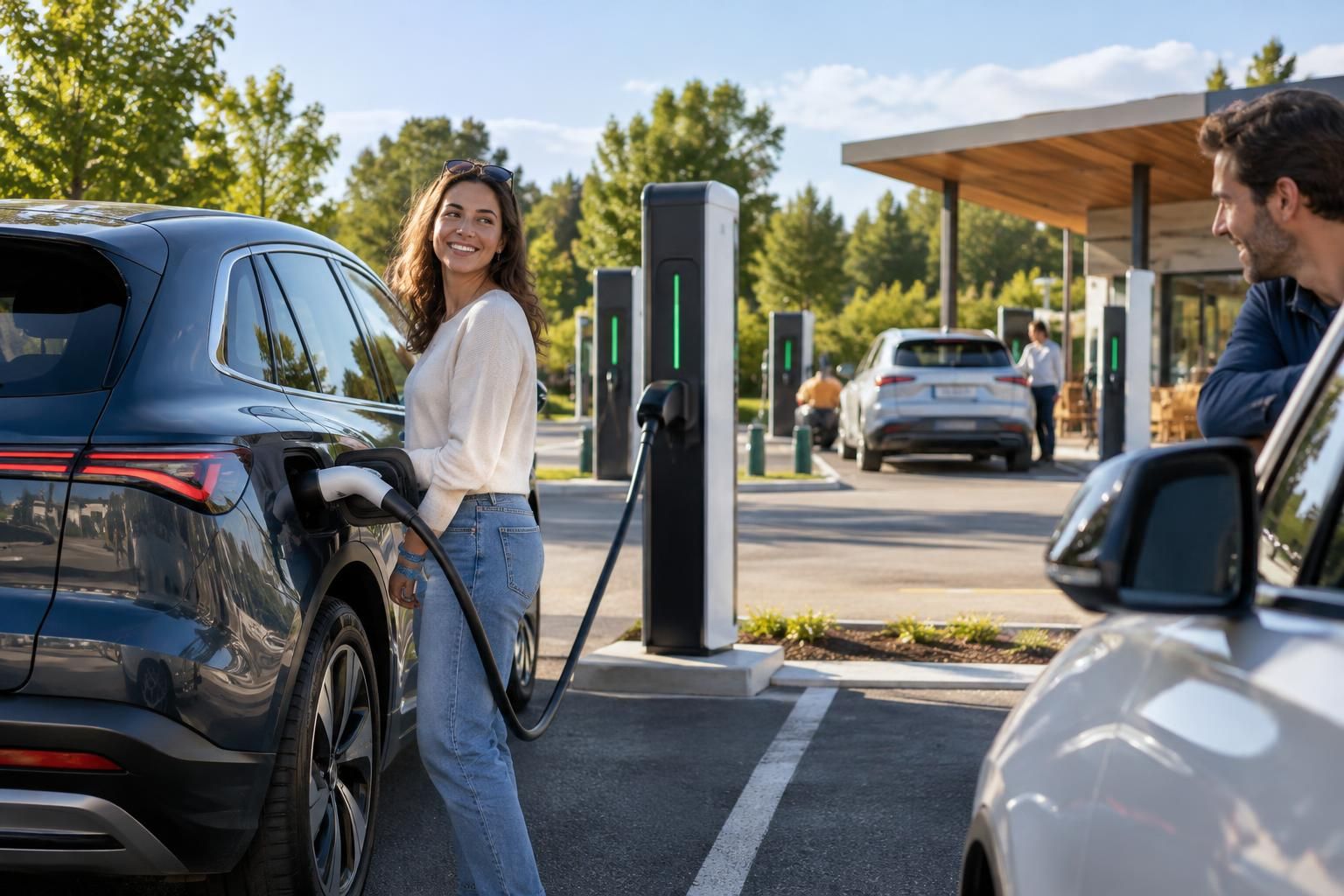 Bonne nouvelle pour les conducteurs : le kWh passe à 0,19 € sur certaines bornes ultra-rapides en France le prix du kwh tombe à 0,19 € sur certaines bornes ultra-rapides en france : découvrez où profiter de ce tarif avantageux pour recharger votre voiture.