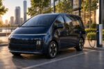 le hyundai staria passe au 100 % électrique : découvrez le monospace futuriste de la marque, désormais disponible dans une version sans émissions à l’échappement.