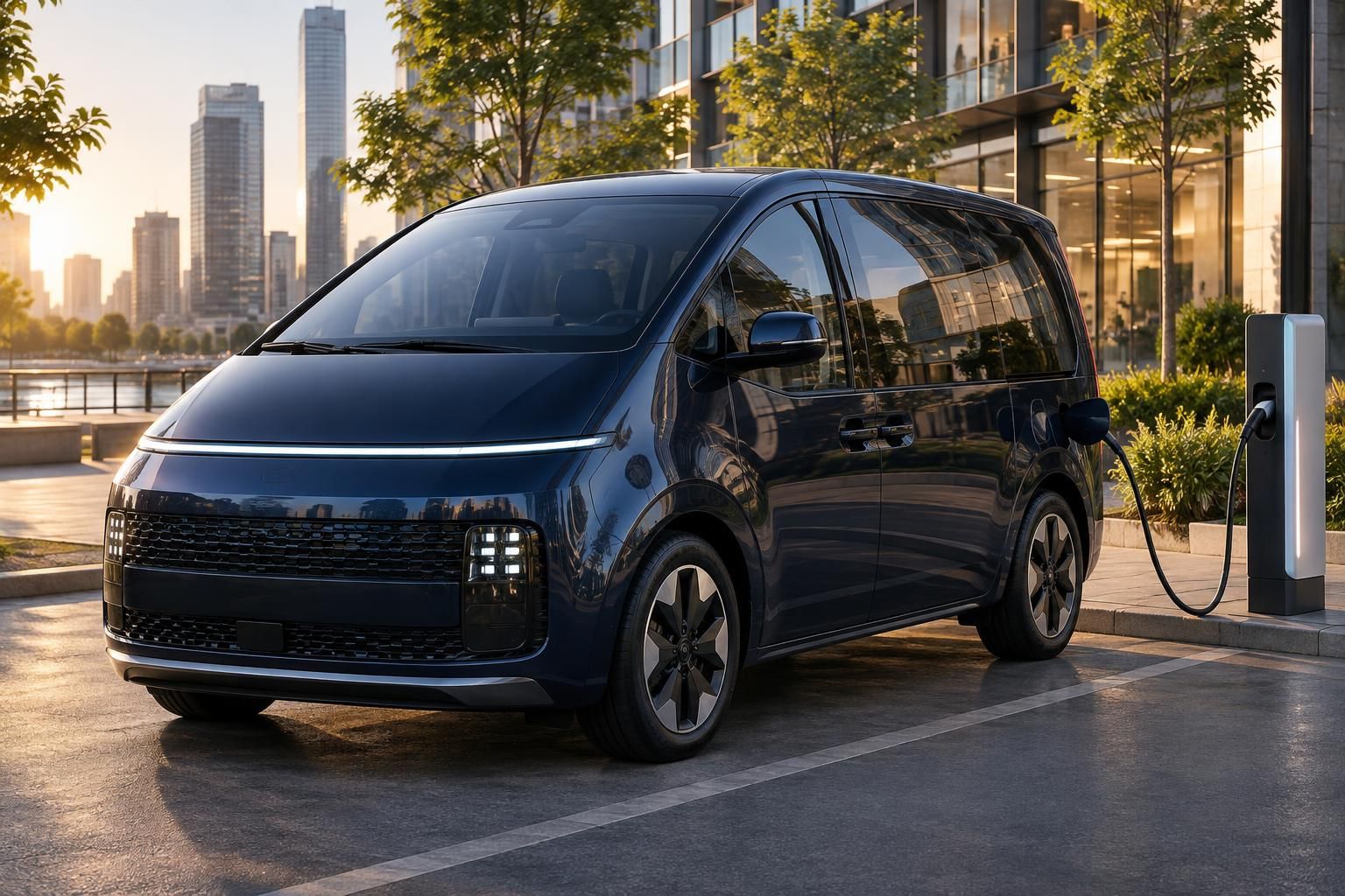 Hyundai Staria passe à l’électrique : le monospace futuriste est désormais disponible en 100 % électrique le hyundai staria passe au 100 % électrique : découvrez le monospace futuriste de la marque, désormais disponible dans une version sans émissions à l’échappement.