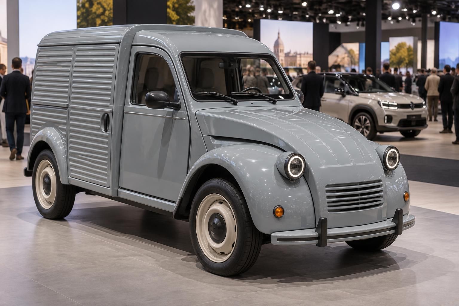 à l’occasion du mondial 2026, citroën fait revivre la mythique 2 cv fourgonnette et réserve une surprise inattendue aux passionnés.