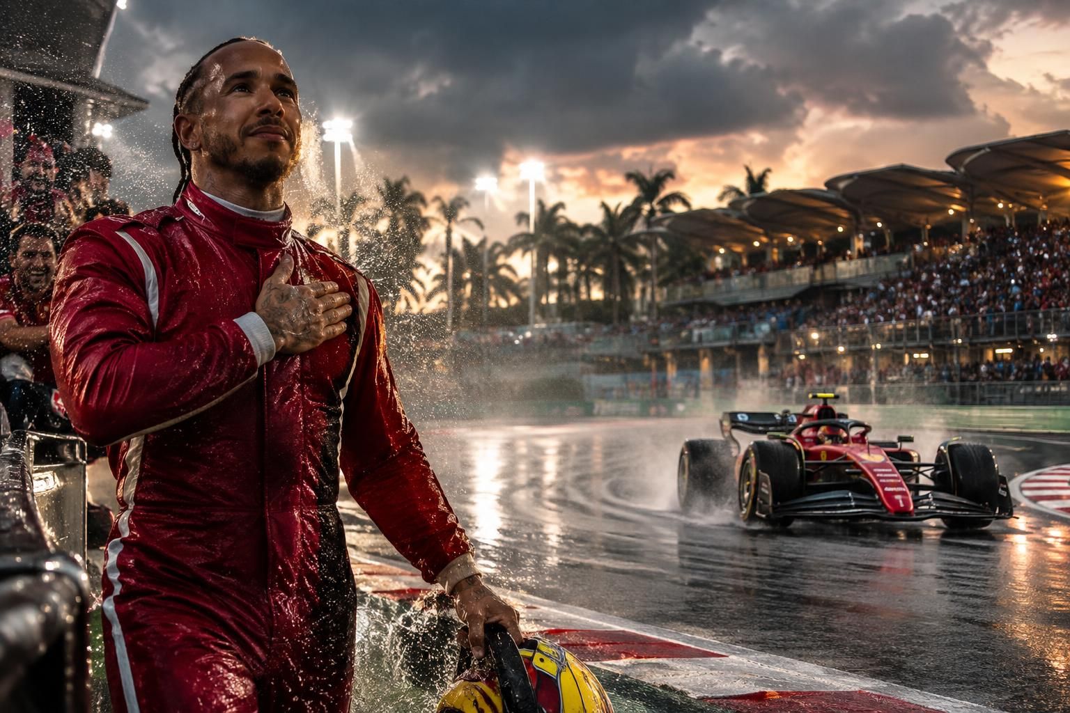 « Une journée complètement folle » : Lewis Hamilton raconte sa spectaculaire remontée jusqu’au podium au Grand Prix de Bahreïn 2026, à Sepang lewis hamilton raconte sa remontée spectaculaire jusqu’au podium lors d’une journée folle au grand prix de bahreïn 2026, à sepang.