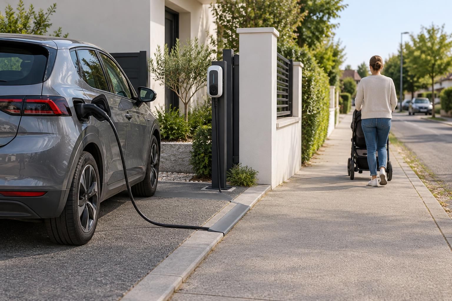 bientôt, pourra-t-on recharger une voiture électrique garée dans la rue avec l’électricité de sa maison ? découvrez les solutions envisagées et leurs limites.